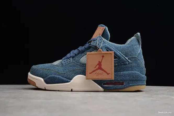 One Kick Nike AO2571-401 Levi's x Air 4 Denim Jordan 0516